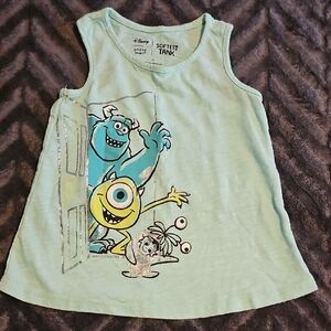 jumping beans Light Aqua Monsters Tank Top